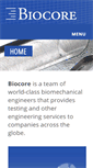 Mobile Screenshot of biocorellc.com